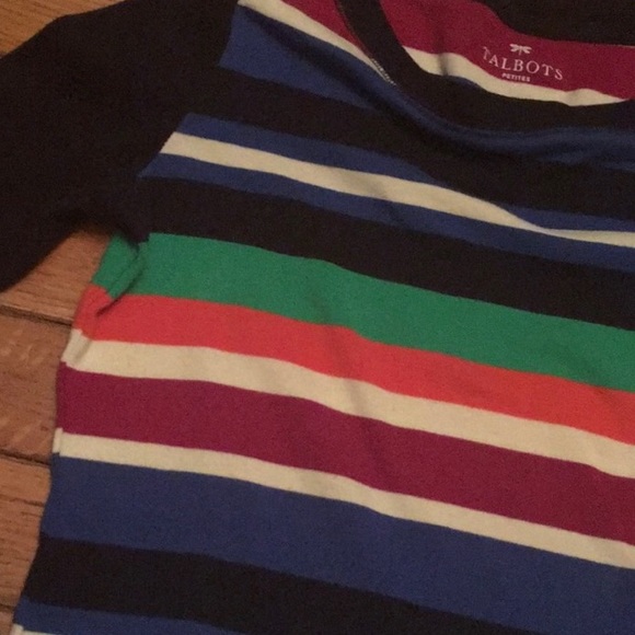 Women’s Talbots Soft Striped Top - Picture 6 of 6